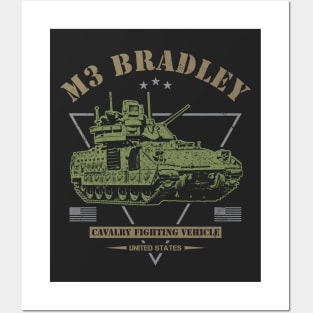 M3 Bradley CVF Posters and Art